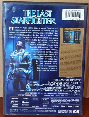 The Last Starfighter (DVD, 1999, Collectors Edition) 25192051920| eBay