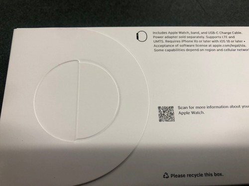 NEW Apple Watch SE (Gen 2) 44MM GPS + Cellular Midnight Al Mid SB M/L MXG23LL/A - Photo 4 sur 4