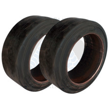 15X8X11-1/4 AMERICAN SOLID FORKLIFT TIRES 1581114 1581125 | USA SM 2X DEAL