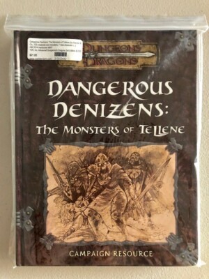 D&D Dangerous Denizens The Monsters of Tellene Campaign Resource Kingdom Kalamar