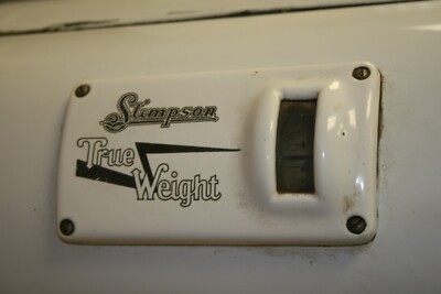 Antique Stimpson True Weight Store/Deli/Grocery Scale | eBay