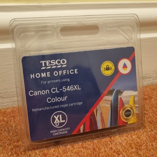 Tesco Canon CL546XL Colour Inkjet Ink Cartridge New & Sealed eBay