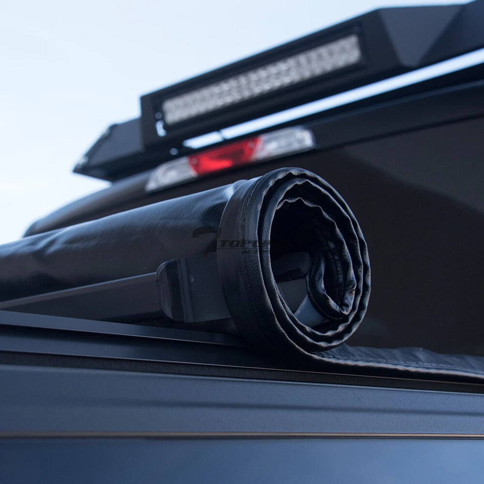 Topline For 1999-2007 Silverado/Sierra 6.5 Ft Bed Lock & Roll Tonneau Cover+LED - Image 3 of 4