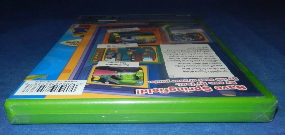 Xbox, New, Factory Sealed, Simpsons Hit & Run, Japan, NTSC/J, VERY RARE, Free SH - Image 4 of 4