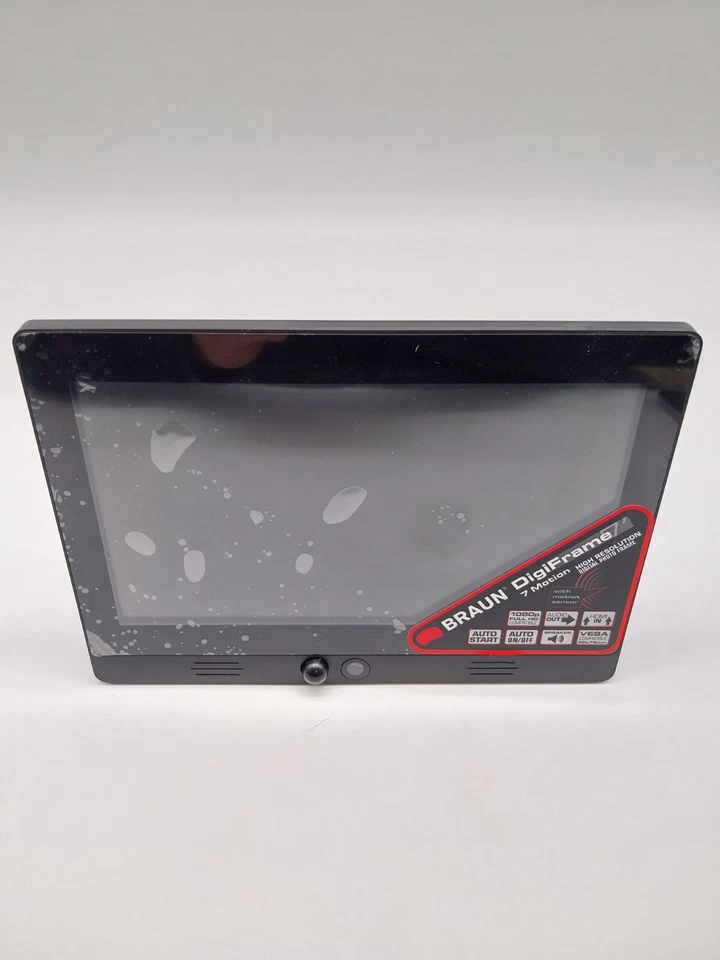 Braun DigiFrame 7 Motion Digitaler Bilderrahmen 16:9 7" 1024 x 600 p #KT6993X - Bild 3 von 4