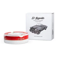 Round Ceramic Cigar Ashtray - Large 10" Heavy Outdoor Indoor Ashtray