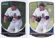  Bruce Rondon 2013 Bowman BP24 Prospect Card Lot Chrome +Base - 69 Cards
