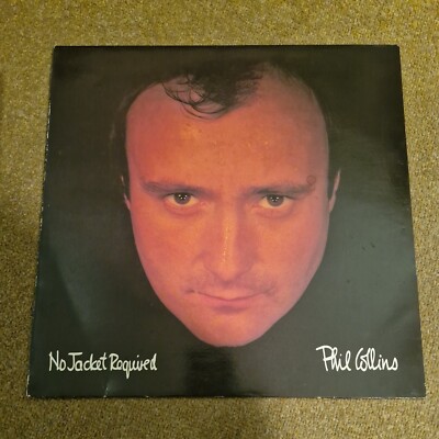Phil Collins vinyl record No Jacket Required 1985 Virgin V 2345 Ex/Vg+