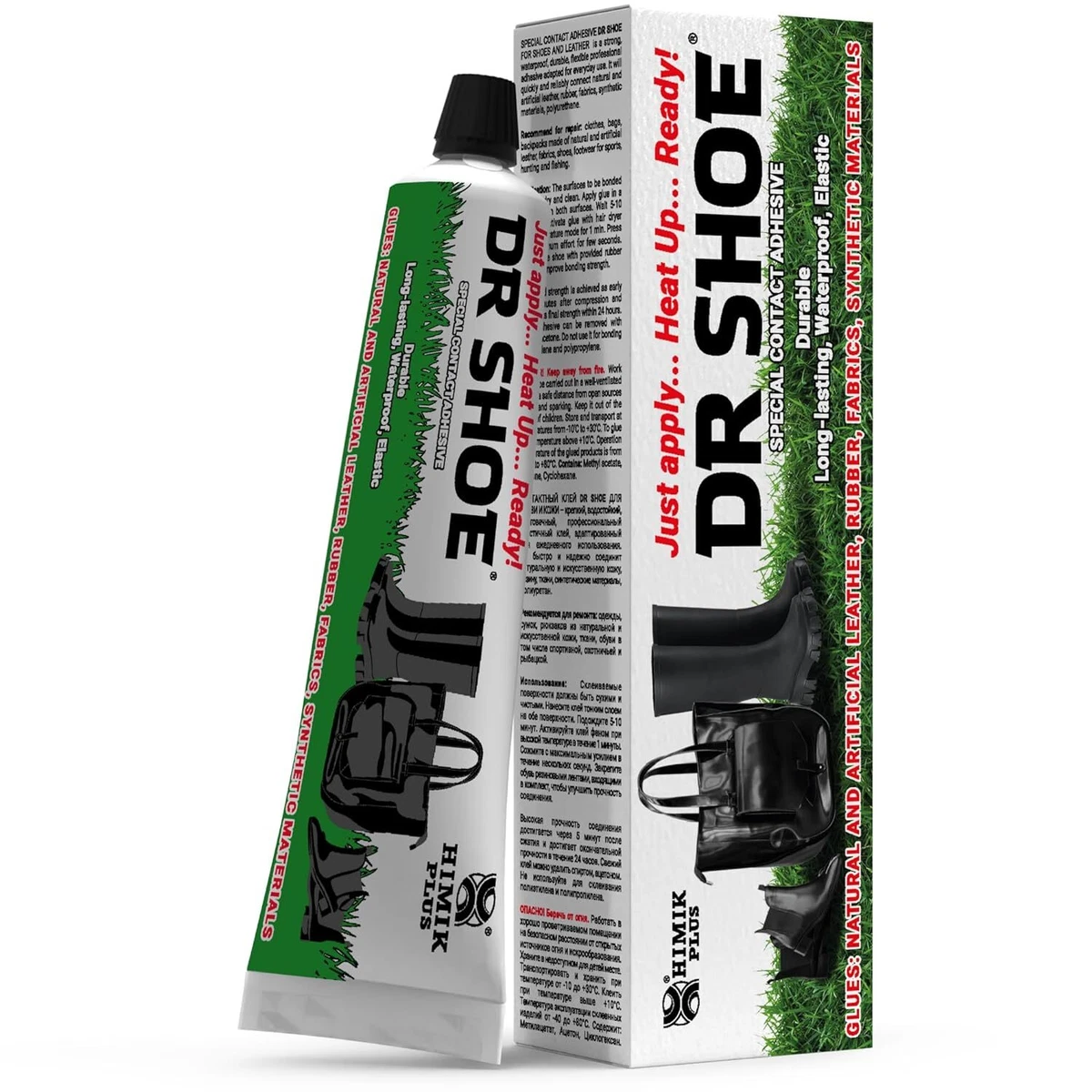 Dr.Shoe Adhesive Glue for Shoes Repair Soles Waterproof Transparent Fix  Leather