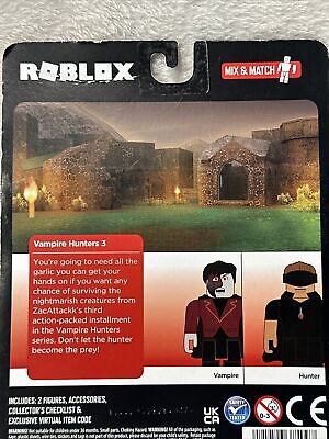 Vampire Hunters 3: Roblox with Virtual Code & Ultimate Vampire Hunters Pack  NIP