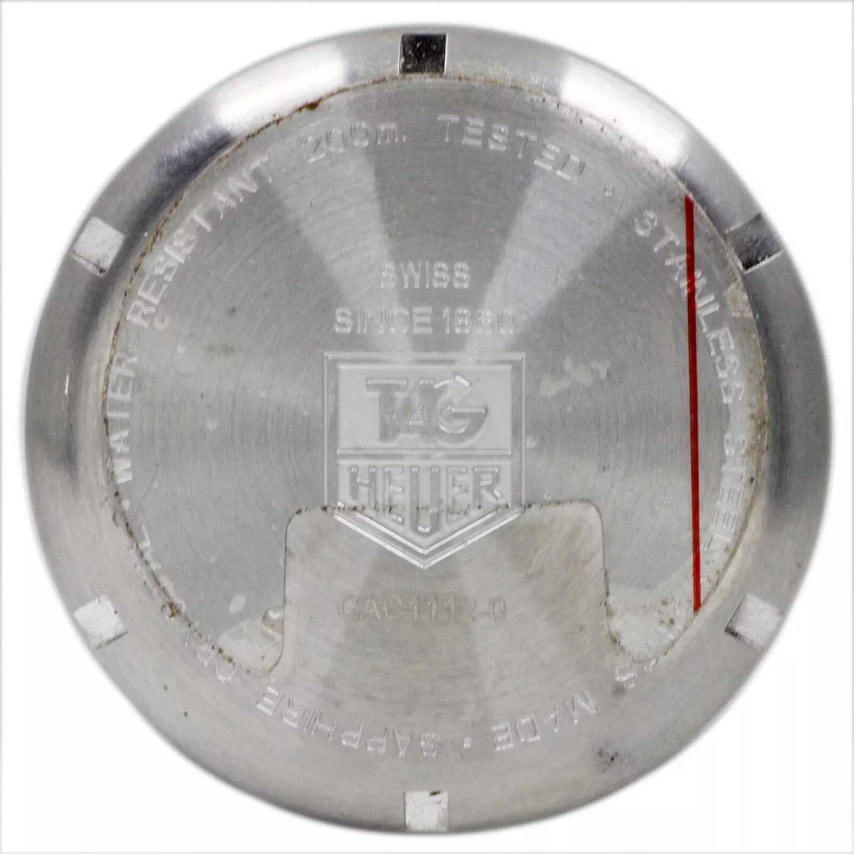 TAG Heuer CAC1112 Formula 1 Chronograph Men s Watch Back Only