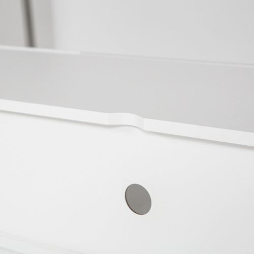 Supporto TV galleggiante lucido armadio a parete 20 colori console multimediale LED max - Foto 9 di 13