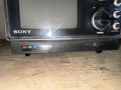 Sony KV-5100 Trinitron Portable Color TV Television Working | eBay