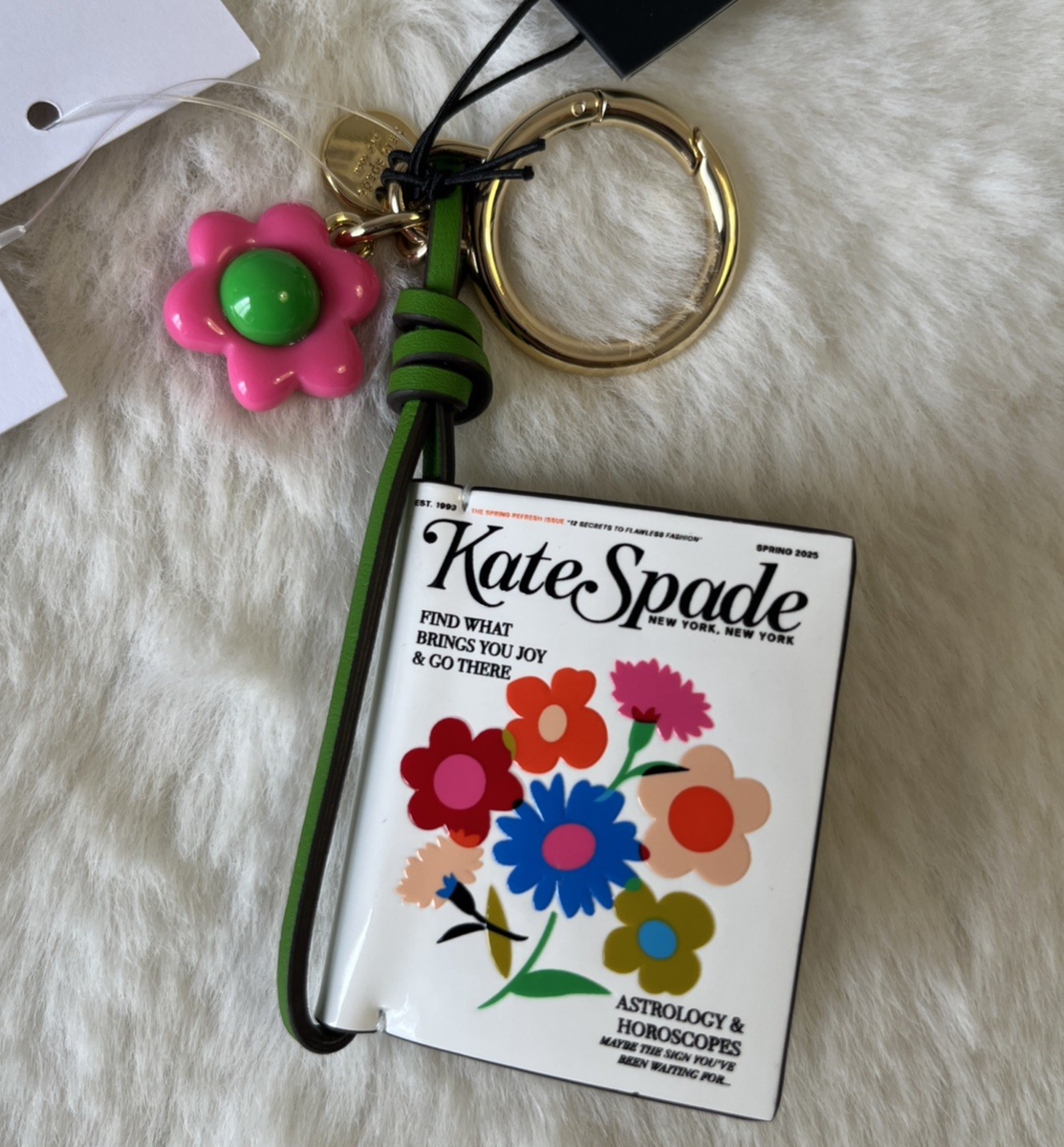 ❤︎ケイトスペード　ケース　ハチ　蜂　ビー　キーホルダー コーチ COACH キーホルダー キーリング 写真ケース Bee ハチ はち