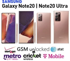New Samsung Galaxy Note 20|20 Ultra 5G 128GB Unlocked ✅T-Mobile✅AT&T✅Verizon