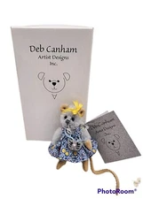 Mini Mices Mohair Fifi Mouse Deb Canham Artist Designs Miniature Doll Figure