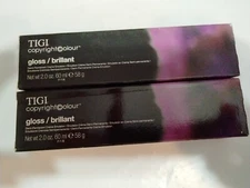 Lot of 2 TIGI 5/26 Light Violet Auburn Brown Gloss Demi Permanent 