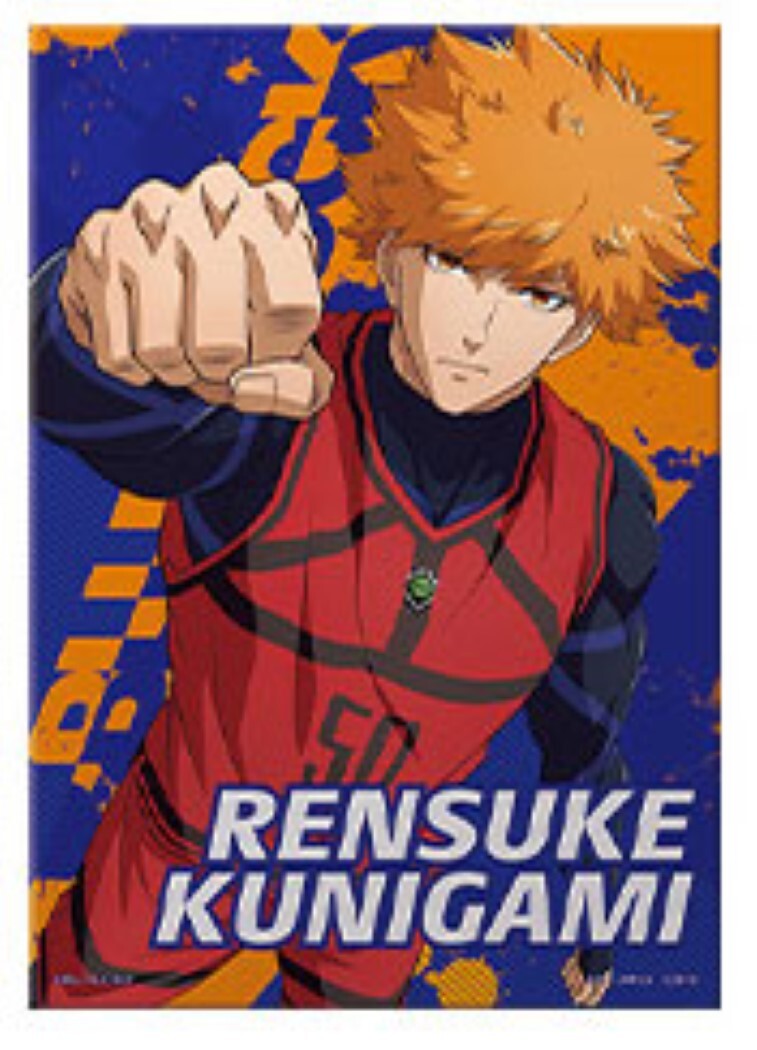 絵画 flk041096 BLUE LOCK Illustation Canvas Board IK#2 Rensuke Kunigami (B