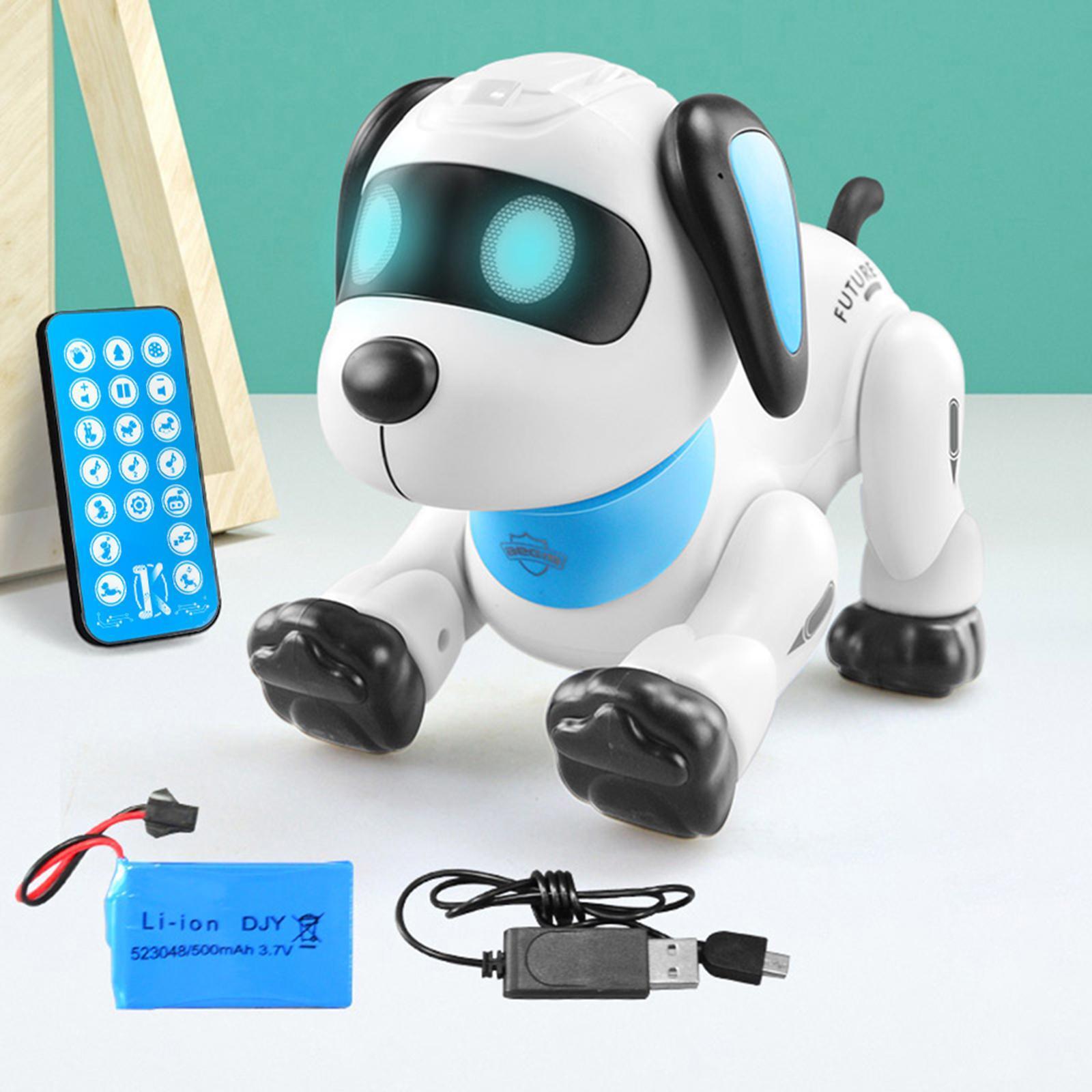 Robot Dog Voice Control Walking Dancing Singing Talking Handstand Stunt