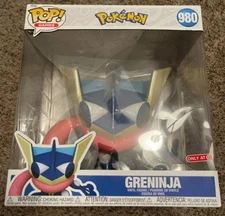 Funko POP! Games Jumbo Greninja Vinyl Figure # 980 Pokémon