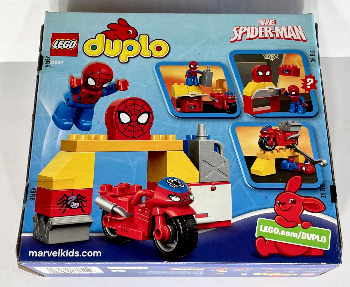 LEGO Duplo Marvel Spider-Man Web-Bike Workshop (10607) (NISB)