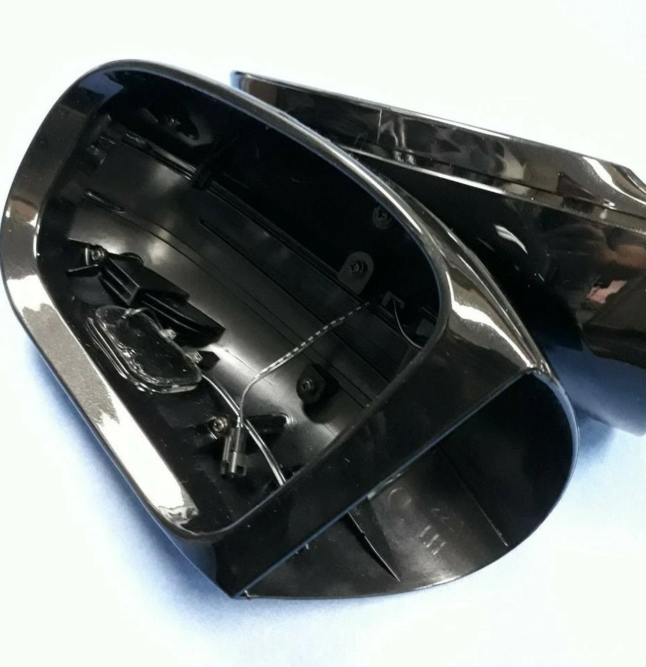 DUAS CAPAS DE ESPELHO LED PRETO FLECHA PARA 1998-2002 MERCEDES BENZ W215 CL-CLASS - Imagem 4 de 4