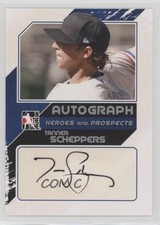 2011 ITG Heroes and Prospects Close Up Silver /190 Tanner Scheppers Auto 0nr3