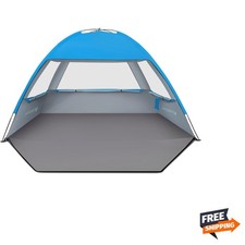 Beach Tent Sun Shelter for 3/4-5/6-7/8-10 Person, UPF 50 UV Protection Beach...
