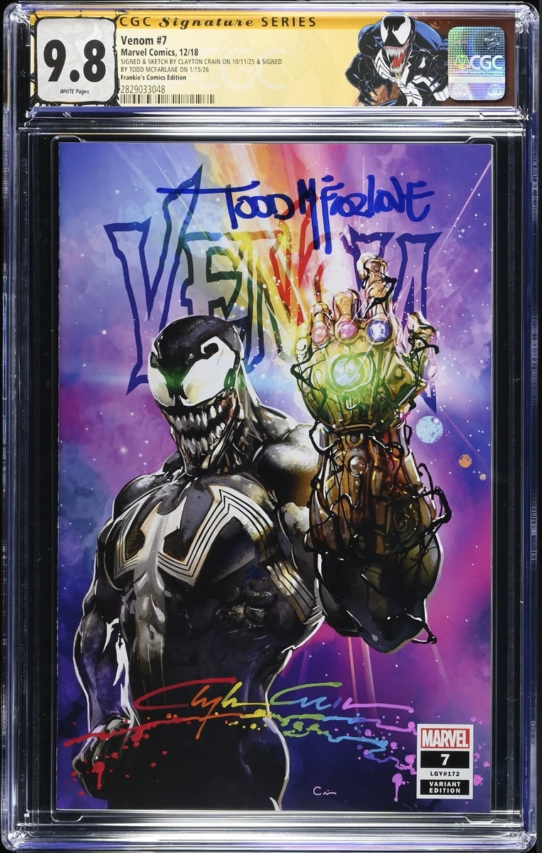 Venom 9.8 Near Mint/Mint, Comics Signed Graphic Novels & TPBs for