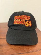 Donkey Kong 64 N64 Video Game Strap Back Dad Hat Baseball Cap Video game Classic