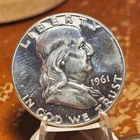1961 Franklin Half Dollar- Silver- Choice Gem BU Proof