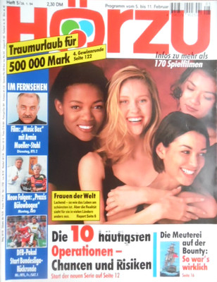 HÖRZU 5- 1994 A 5.-11.2. DIE FANTASTISCHEN VIER Meuterei-Bounty Backbone Slide