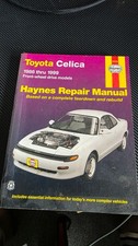 Toyota Celica 1986-1999 Haynes Manual (paperback)  -  Good Condition