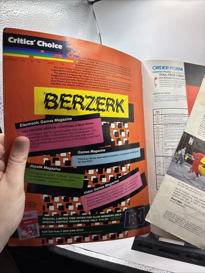 Atari Age Magazine  July/August 1983 Volume 2 Number 2 Namco Pole Position 2600 - Image 4 of 4