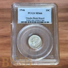 1946 Roosevelt Dime PCGS MS66 Omaha Bank Hoard