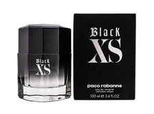 Black XS by Paco Rabanne 3.4 oz EDT Cologne for Men New In Box