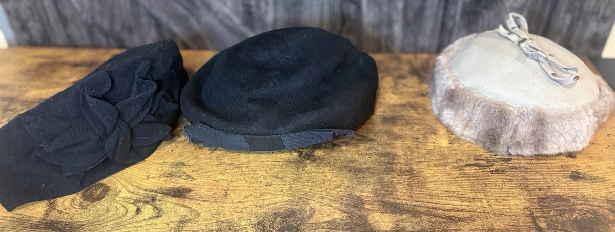 Pillbox 100% Wool Vintage Hats for Women for sale | eBay display picture 1