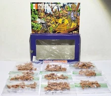 Atlantic Indian Brigade #2028 WWII Soldiers HO 1/72 Scale 88 Pcs in Box EUC