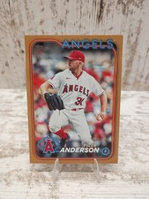 2024 Topps Series 1 Tyler Anderson #248 Gold 1561/2024 Los Angeles Angels