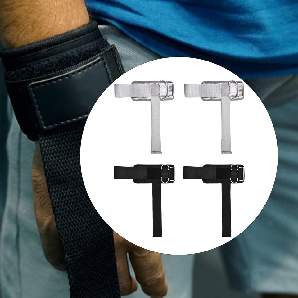 2 Sangles De Poignet Pour Haltérophilie, Idéales Pour Les Tractions Et