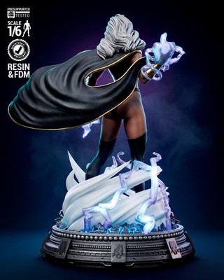 Storm (black panther) X-Men model kit unassembled unpainted see