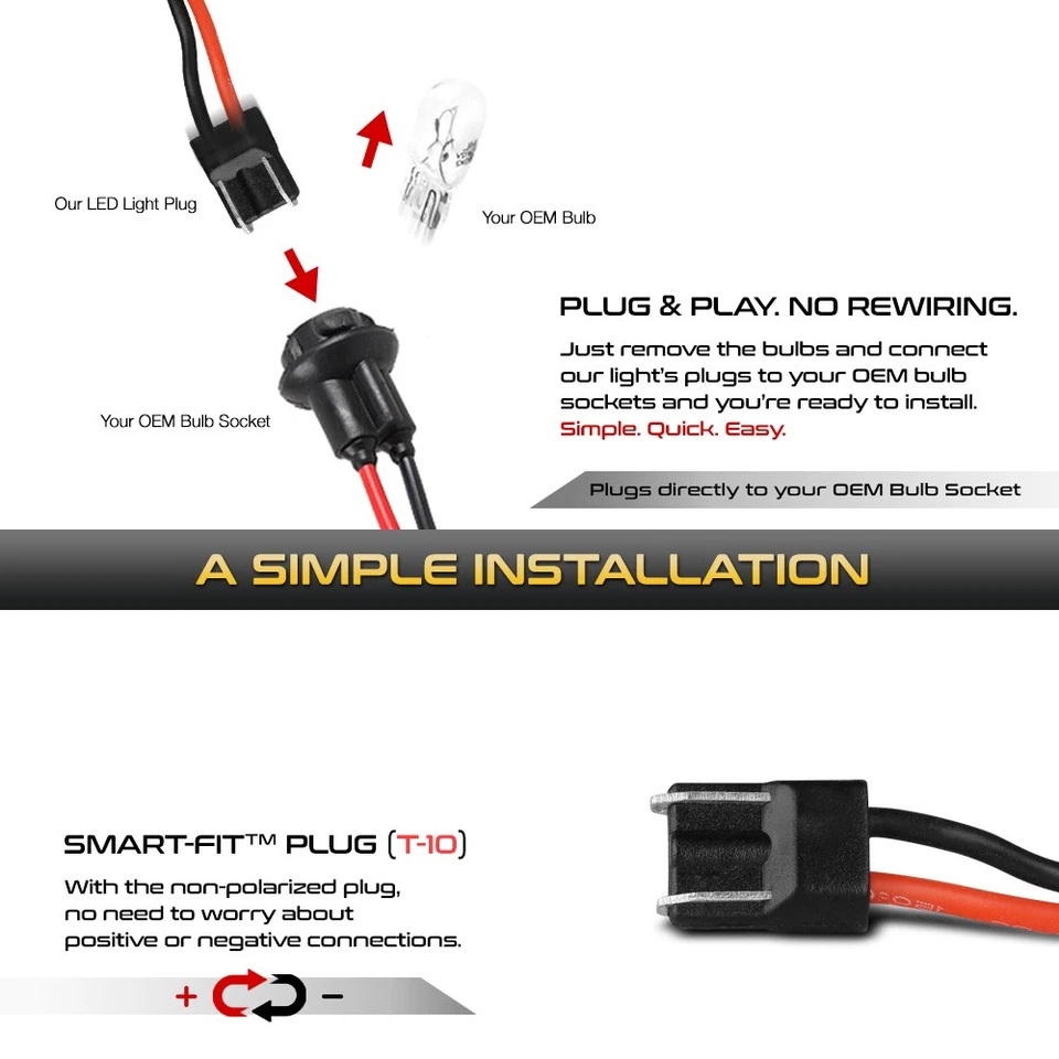 Sequential LED Smoke Side Marker Light For 2010 2011 2012 2013 Kia Soul Pair Set - Image 4 of 4