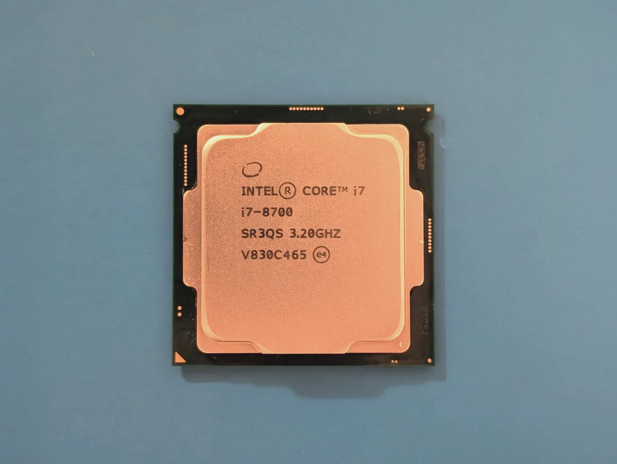 Intel Core i7-8700 Processor Model Computer Processors (CPUs) for