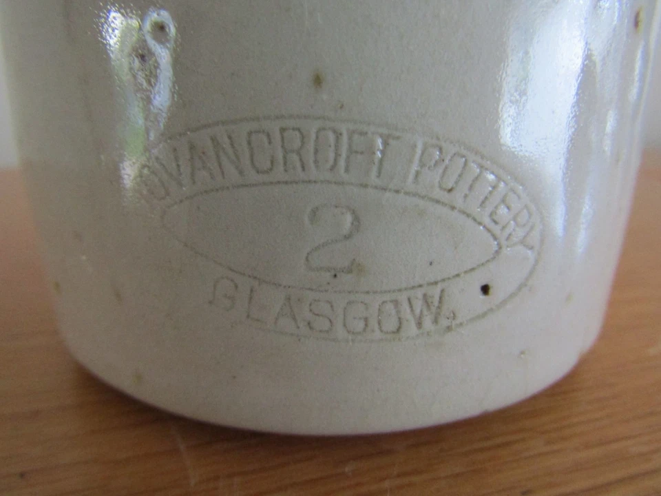 Antique Govancroft Pottery 2, Glasgow Stoneware Foot/Bed Warmer, 'Porcelain Pig' - Image 4 of 4