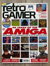 RETRO GAMER Magazine GUIDE Classic GAMES No 275 40 YEARS Of AMIGA Rayman 2 TIGER