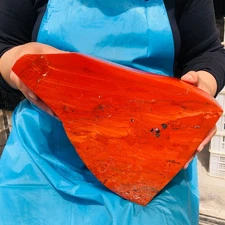 16.12LB Natural Beautiful Red Jasper ore Crystal Mineral Specimen Healing 941