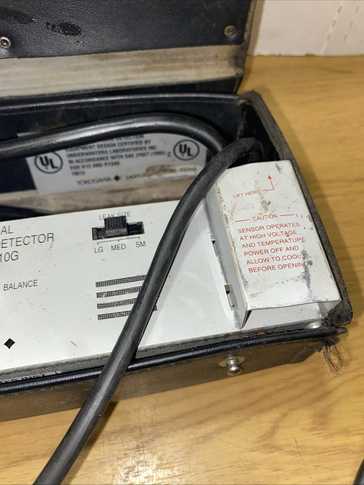 Mars Yokogawa 25303 H-10G Universal Refrigerant Gas Leak Detector Untested BG2 - Image 4 of 4