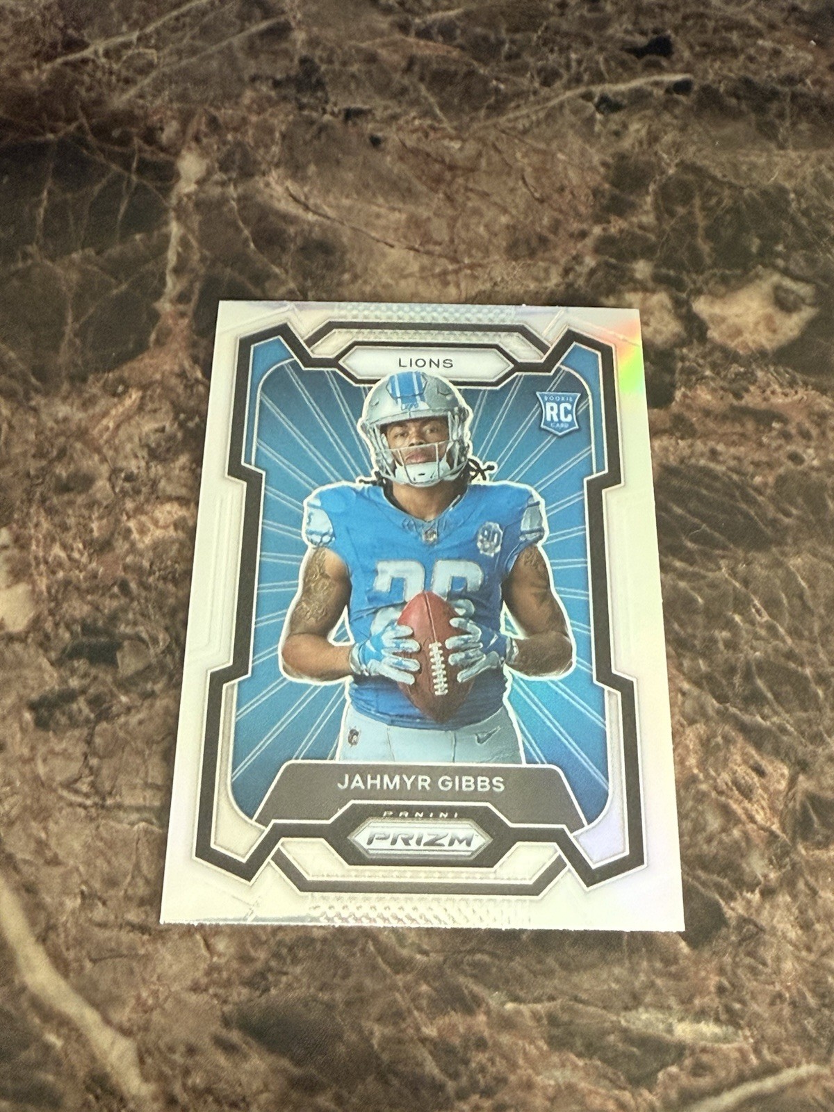 Jahmyr Gibbs 2023 Prizm Silver Variation #313