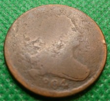 1804  Half  Cent   Draped Bust Coin (1800-1808 ) #JY29   Coin