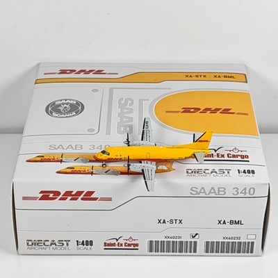JC Wings XX40231 1/400 DHL Express Saab340A XA-STX alloy model